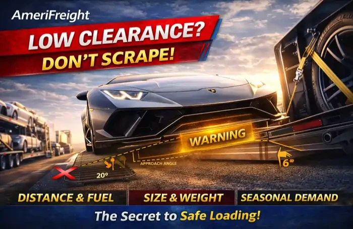 How Low-Clearance Vehicles Are Loaded Onto Carriers